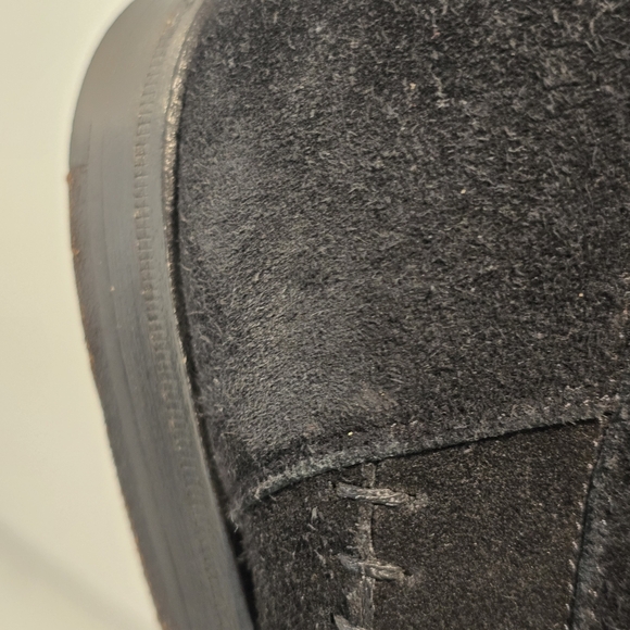 Lorenzo Banfi Milano Black Suede Loafers Men's Size 9.5 - Picture 10 of 11